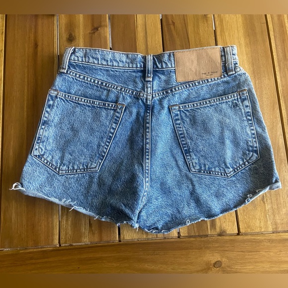 NWOT rag & bone Maya High Rise Shorty Shorts Size 28 - Picture 5 of 12